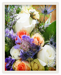 Close-Up Wedding Arrangement